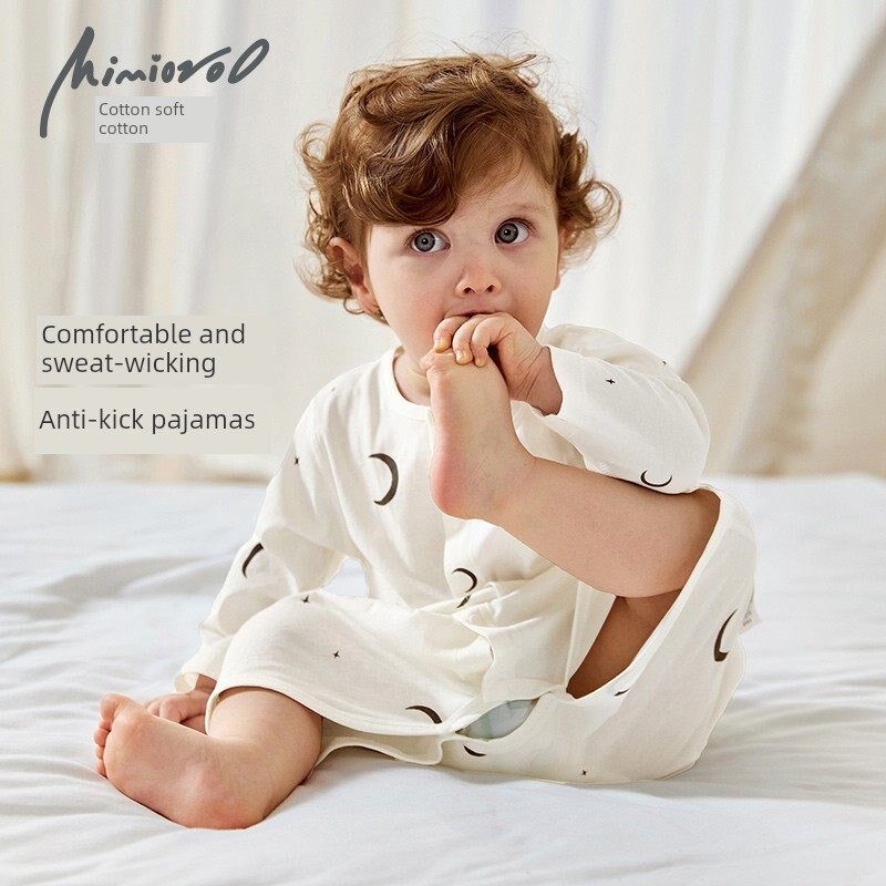 采购产品睡衣,婴儿空调服,夏季婴儿薄睡袋,小月龄婴儿,春秋纯棉长