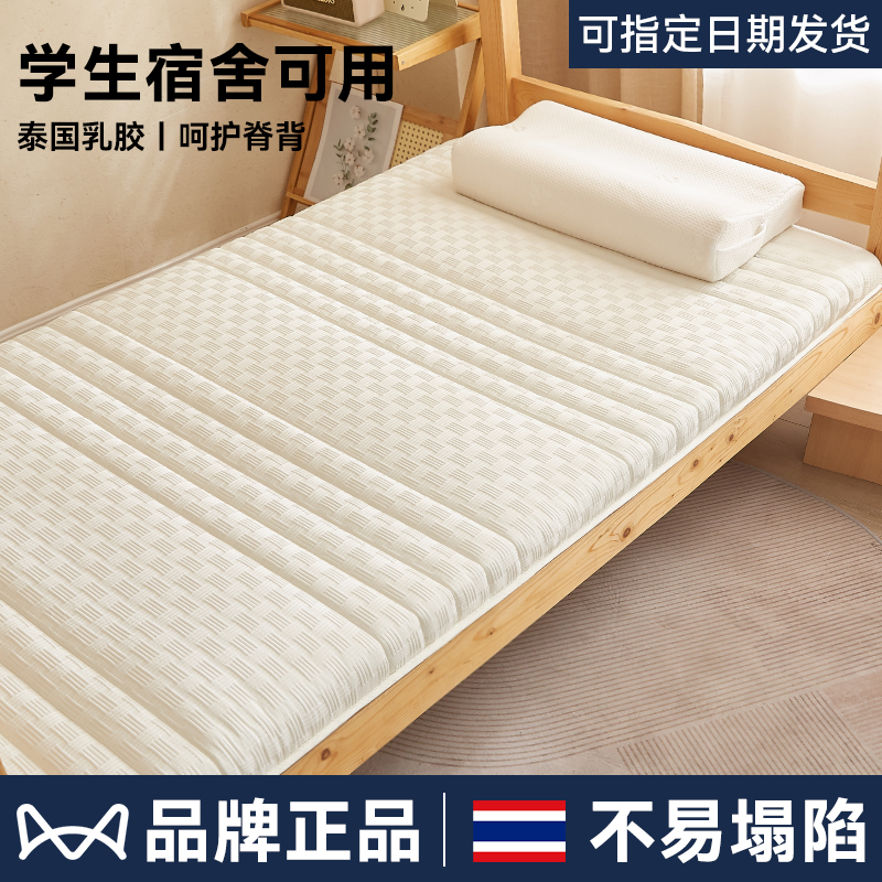 乳胶床垫软垫家用宿舍学生单人记忆棉海绵垫褥子租房专用地铺睡垫