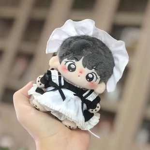 10cmc棉花娃娃衣服合集吊带爬爬服公主裙卫衣毛绒外套背带裤