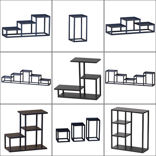 紫砂壶展示博古架桌面茶壶摆放A架茶具茶杯架子小摆件多宝格置物