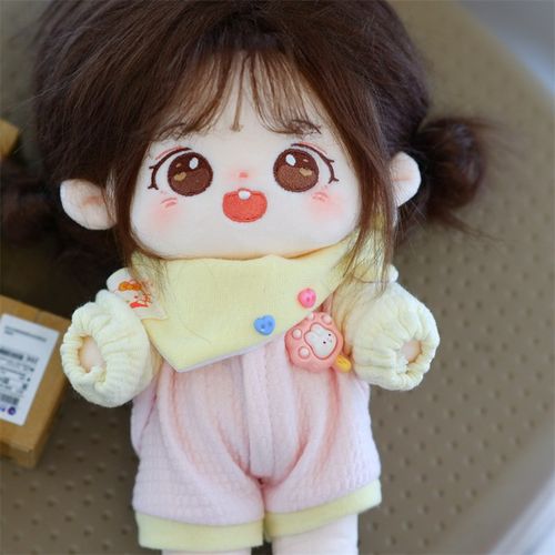 现货棉花娃娃衣服15/20cm爬爬服G男娃衣服女娃衣服睡衣平价娃衣