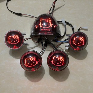 龟五梦工厂转向灯小龟王LD改装凯蒂猫调后尾灯前后方向灯