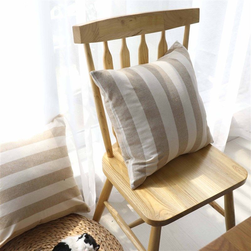 条纹大抱枕靠垫沙发靠背办公室床头汽车布艺腰靠枕含,居家布艺,抱枕被,淘宝优惠券,粉丝福利购,淘宝优惠卷