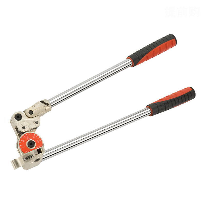 里奇弯管器手动重型RIDGID铝管铁管碳铜管折弯器不锈钢管弯管机