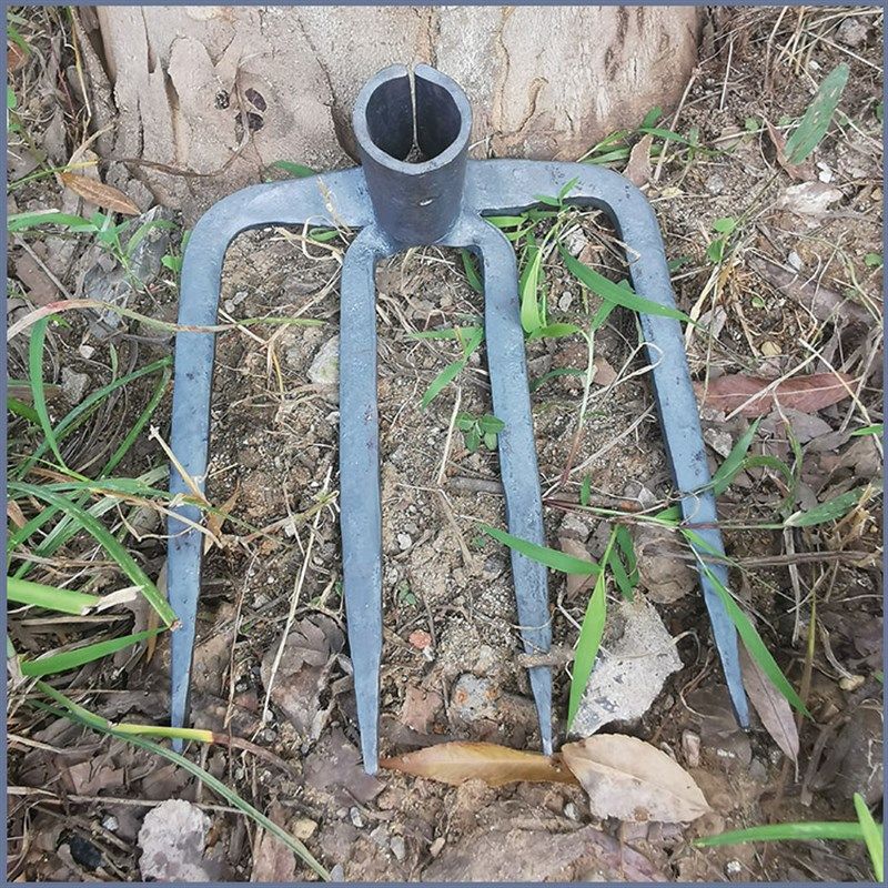 大号四齿叉四齿耙翻地农具农用三爪加长二爪叉子刨地耙子四爪钩子,农机/农具/农膜,耙子,淘宝优惠券,粉丝福利购,淘宝优惠卷