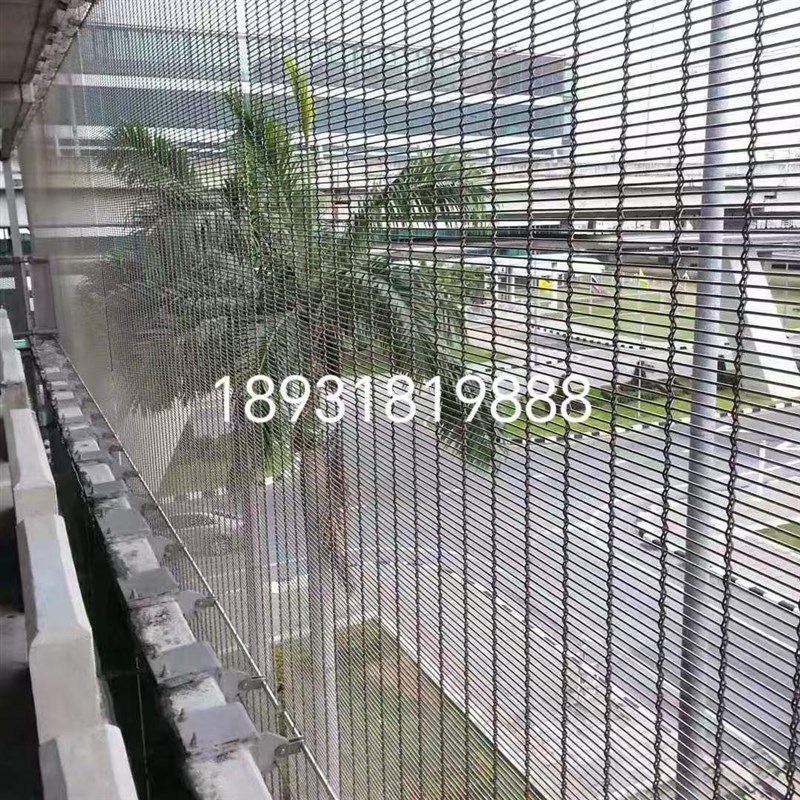 金属装饰网不锈钢装饰网金属网帘酒店屏风吊顶隔断垂帘螺旋网钢网