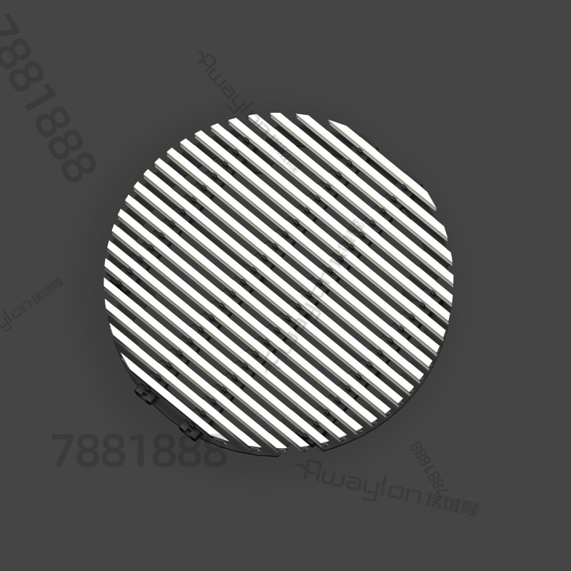 圆形回风口无边内嵌中央空调出风口窄边框线型检修口新风换气口
