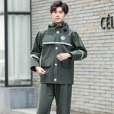 小燕子雨衣雨裤套装男款加厚外卖骑手分体防爆雨全身雨服防水雨披
