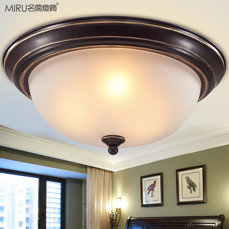 美式吸顶灯卧室客厅家用LED阳台灯欧式大气过道玄关走廊小灯具,家装灯饰光源,餐厅/卧室/书房吸顶灯,淘宝优惠券,粉丝福利购,淘宝优惠卷