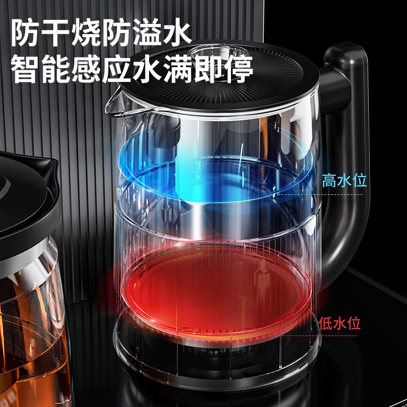 管线茶吧机家用2024新款智能全自动语音水吧机一体连净水器饮水机