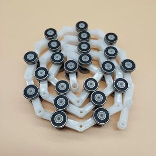 22节 电梯扶梯回转链双叉22节回转链SDS 滑轮群组轴承608适用蒂森