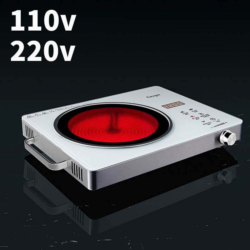 蓝蛟110V220v电陶炉厨房家用智能大功率炒菜煲汤电磁炉光波炉香港台湾摆件饰品