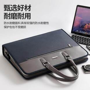营业执照印章收纳包手提公文包文件资料带密码锁多功能商务收纳袋