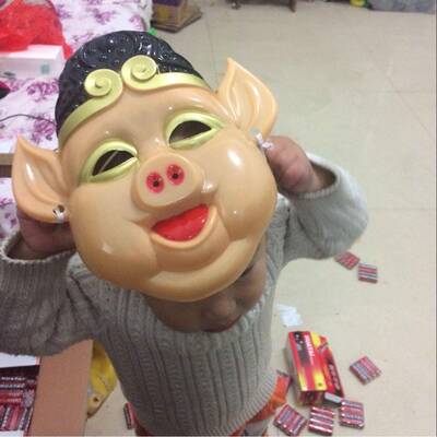 儿童面具新猪八戒孙悟空面具头套通用钢铁侠蝙蝠侠蜘蛛侠面具