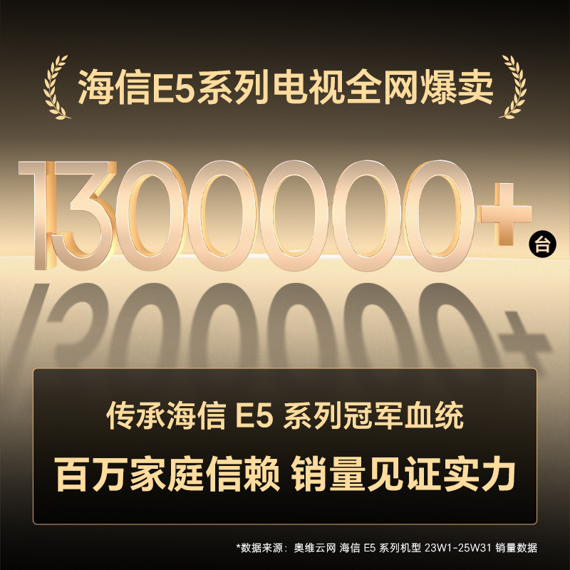 海信小墨E5QPro75吋U+MiniLED