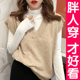 大码半高领针织打底衫女内搭纯棉正肩长袖t恤木耳边上衣胖mm秋冬