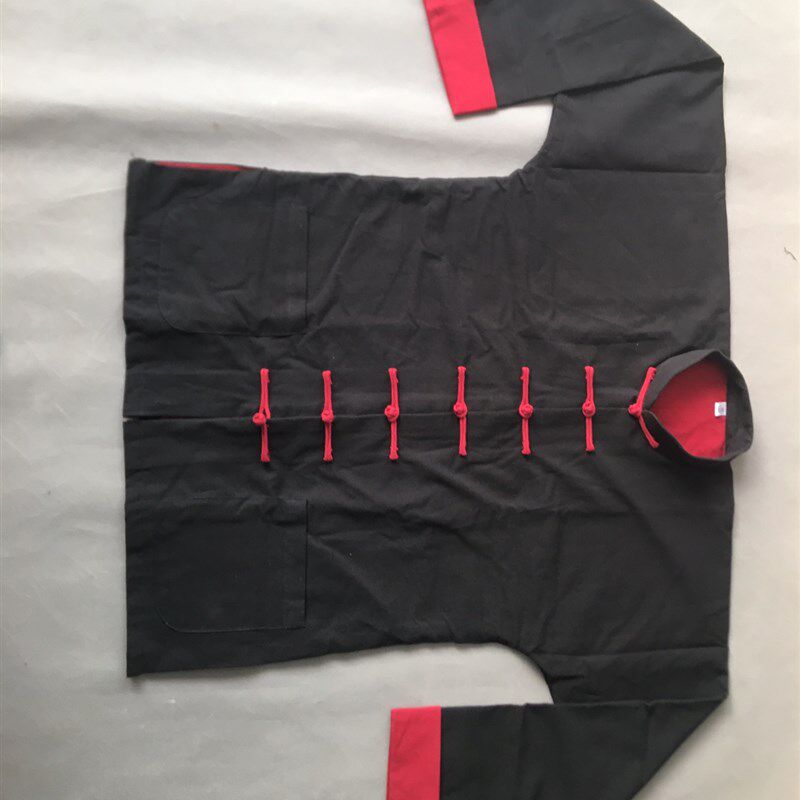 春秋唐装男传统服装老式连袖双层加厚中式复古汉服禅修居士外套定