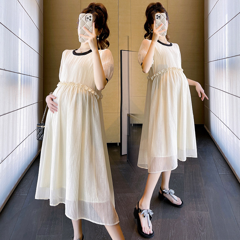 孕妇裙夏装小清新气质减龄甜美宽松潮妈裙遮肚显瘦夏季孕妇连衣裙,孕妇装/孕产妇用品/营养,连衣裙,淘宝优惠券,粉丝福利购,淘宝优惠卷