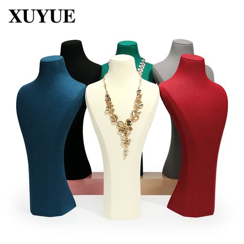 首饰展示架陈列挂饰吊坠橱窗人像展示道具珠宝项链展示架店铺专用