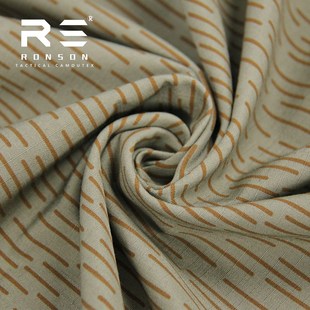 戎盛东德雨滴迷彩尼棉格子布5050防水棉布舒适耐磨战术蛙服面料