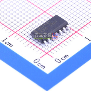 RS-485/RS-422芯片 MAX489CSD+T SOIC-14 MAXIM(美信) 电子元器件