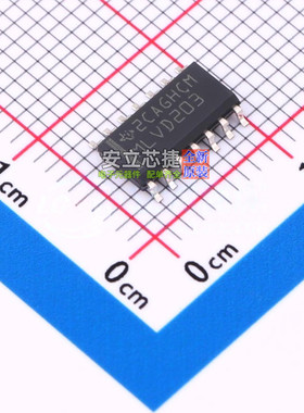 LVDS芯片 SN65MLVD203DR SOIC-14 TI/德州 电子元件配单全新原装