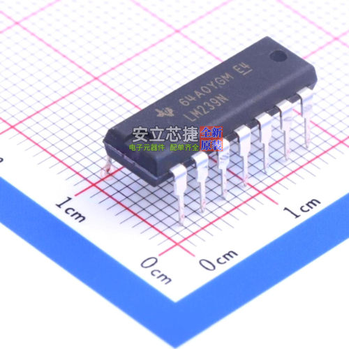 比较器 LM239N PDIP-14 TI/德州 电子元器件配单全新原装