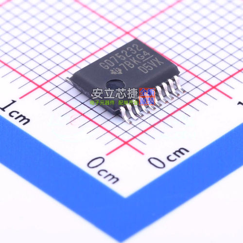 RS232芯片 GD75232DBR SSOP-20 TI/德州 电子元器件配单全新原装