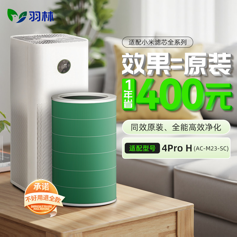 适配小米空气净化器滤芯4ProH