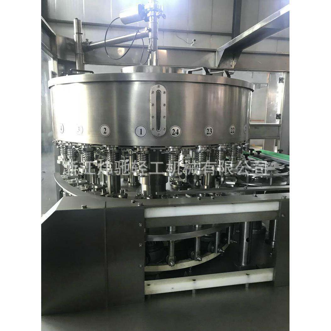 大量提供易拉罐啤酒含气饮料生产设备啤酒二合一灌装机