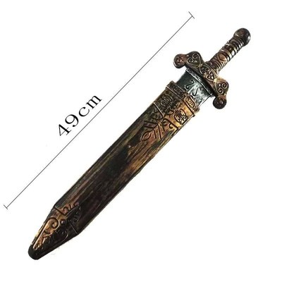 Roman Sword Warrior Suit Cosplay Props DecRorations Toys