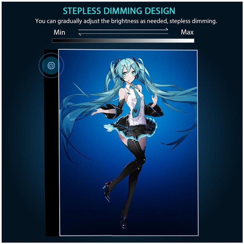 A3 LED Light Pad Tracing Light Box CoIpy Board Digital Table