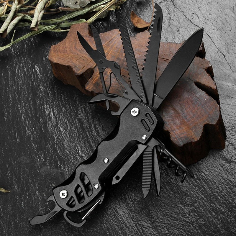 New Multifunctional Folding Swiss Army KnifeP Portable EDC S