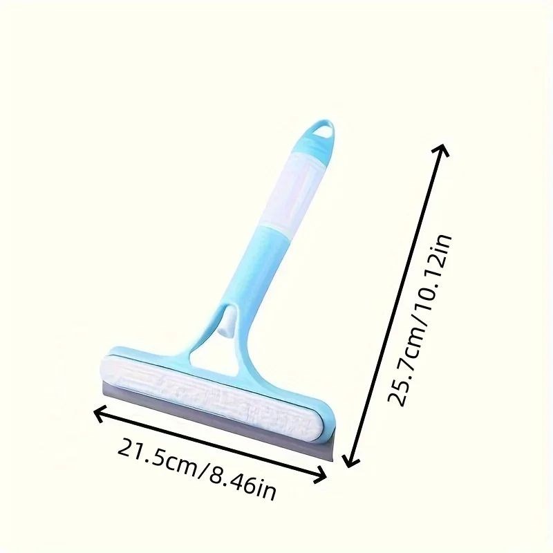 3-in-1 Silicone Snhower Squeegee Wiper Hand-held Spray Windo
