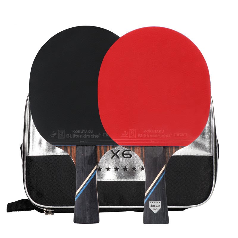 KOKUTAKU ITTF profpessional 4/5/6 Star ping pong racket Carb