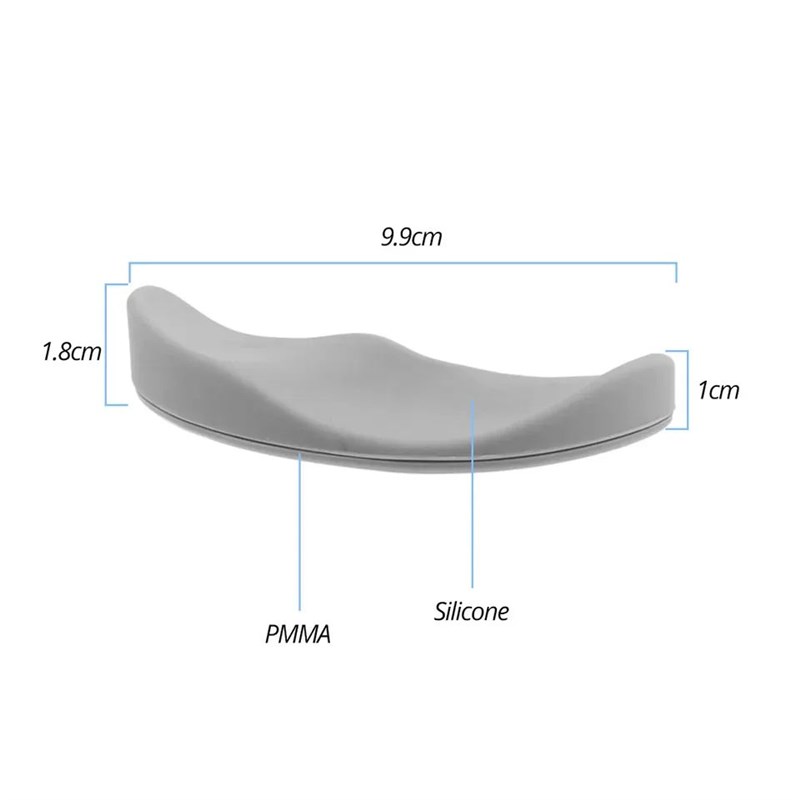 Ergonomic Handguard Mouse Palm Pad Silicon Gel SNon-Slip Str