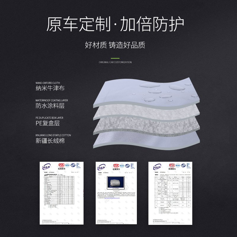 凯迪拉克CT5CT6CT4XT4XT5XT6车衣车罩防晒防雨加厚专用汽车遮阳套