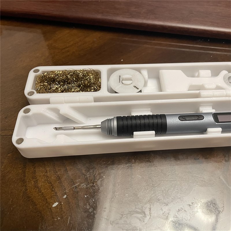 正点原子T80/T80P全能电烙铁盒2.0 便携迷你焊台盒JBC