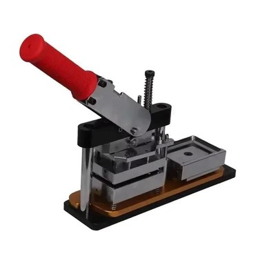 Professional Alloy Manual Rectangular Fridge Magnet Press Ma