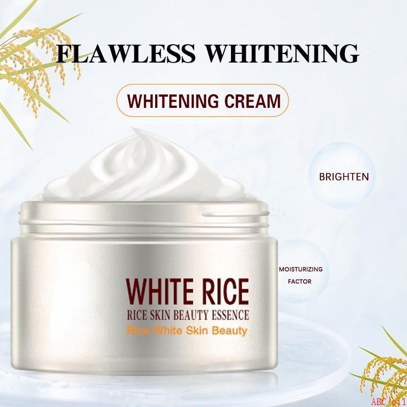 White Rice Whkitening Face Cream Anti Aging Remove Wrinkles