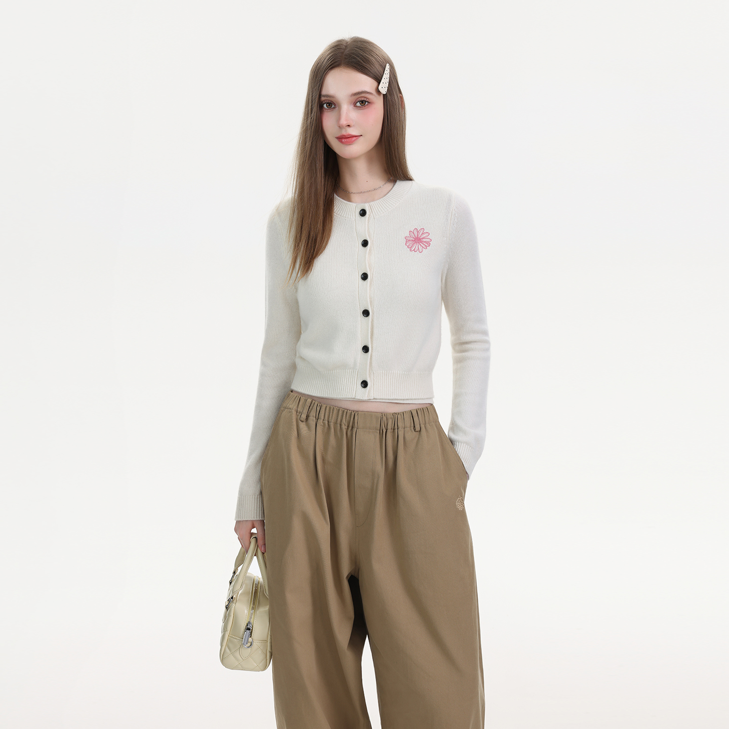 Mardi时尚百搭羊毛针织开衫