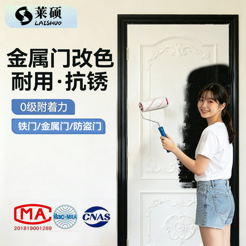 莱硕防盗门翻新改色漆