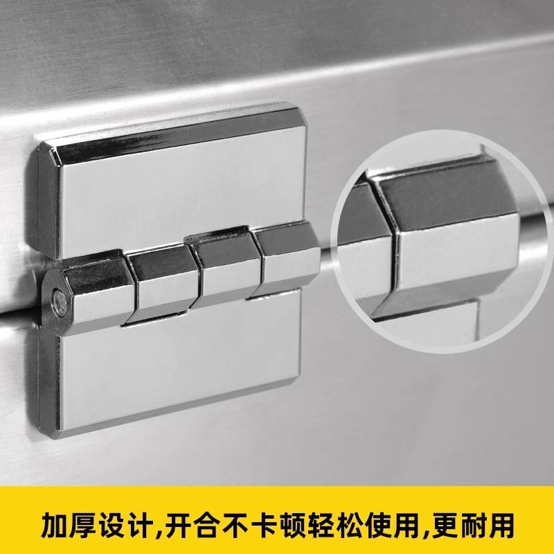 加厚摩托车不锈钢尾箱电动车不锈钢后尾箱后备箱通用尾箱工具箱
