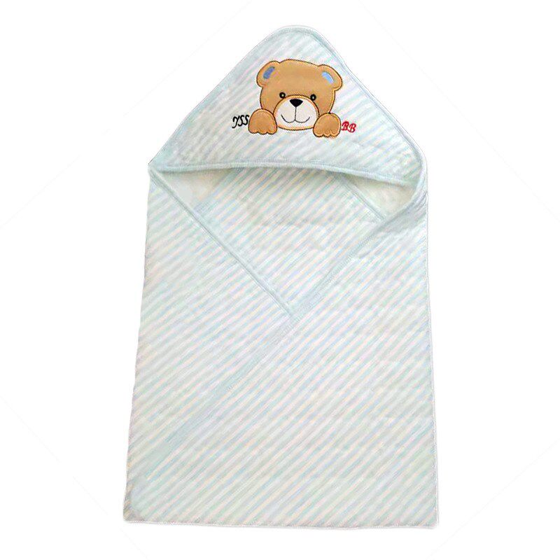 新生儿精梳棉抱被厂家定制棉卡通婴童包被可爱卡通厚薄适中抱被