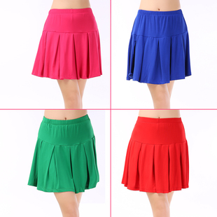 广场舞裙子三步踩舞裙高端跳舞裙半身裙舞蹈裙子短U裙交际舞摆裙