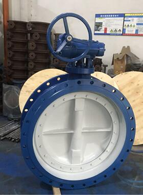 软密封双偏心手动法兰式蝶阀D342X-10QDN800品质