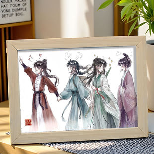 千山茶客重生之女将星将门毒后沈妙高颜值相框房间挂墙桌面摆件潮