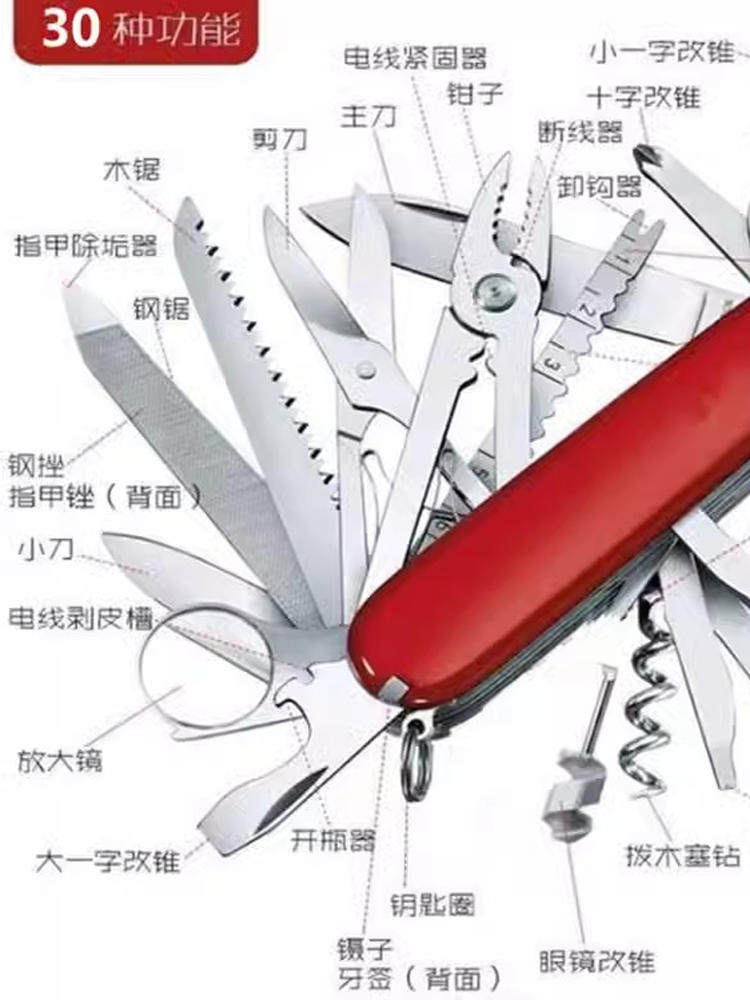 Немецкая сабля многофункциональный складной нож для выживания на открытом воздухе в полевых условиях Портативный мини-походный нож для выживания в полевых условиях Изображение 1
