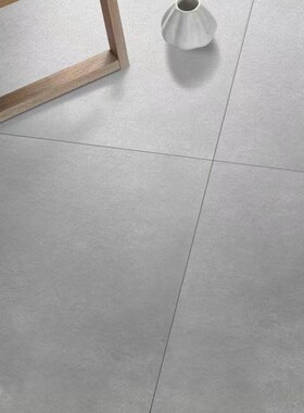 工业水泥灰瓷砖600x60u0客厅酒店餐厅阳台灰色哑光防滑地砖仿古砖