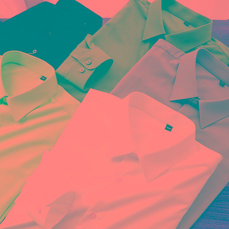 竹纤维面料!春秋免烫丝滑商务衬衣男士垂感抗皱休闲长袖衬衫男潮